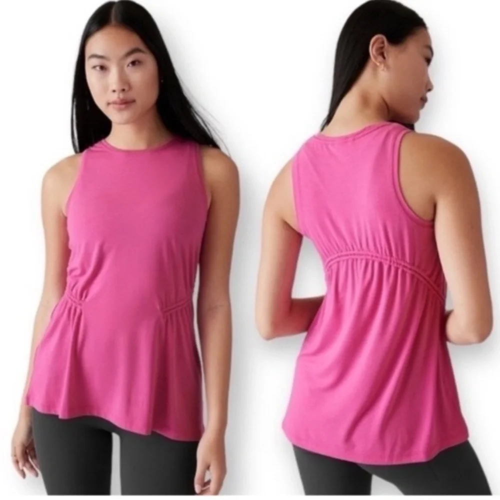 Athleta Fuchsia Sleeveless Tunic - Picture 2 of 10